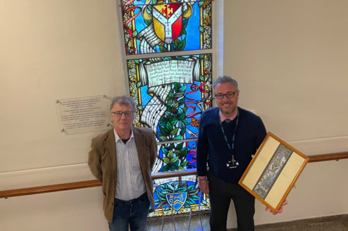 Hagley RC High scahool, Worcestershire Memorial Window by The Art Of Glass