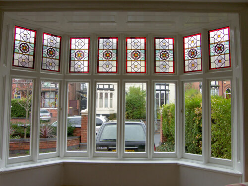 Victorian inspired stained glass by The Art Of Glass, Ireland